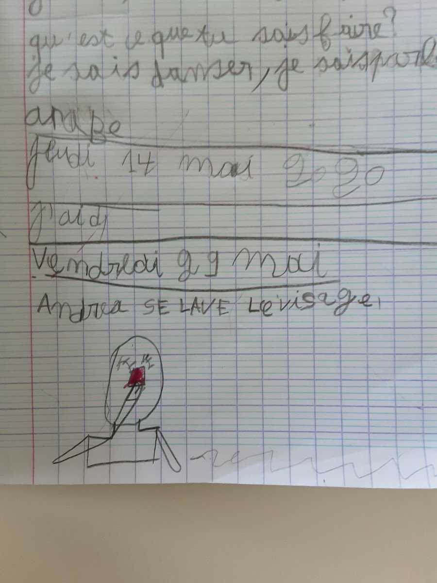 valettit's tweet photo. #apprentilangue Nos phrases avec les mots de Thèmot sur le corps humain https://t.co/UcZM91BWeF
