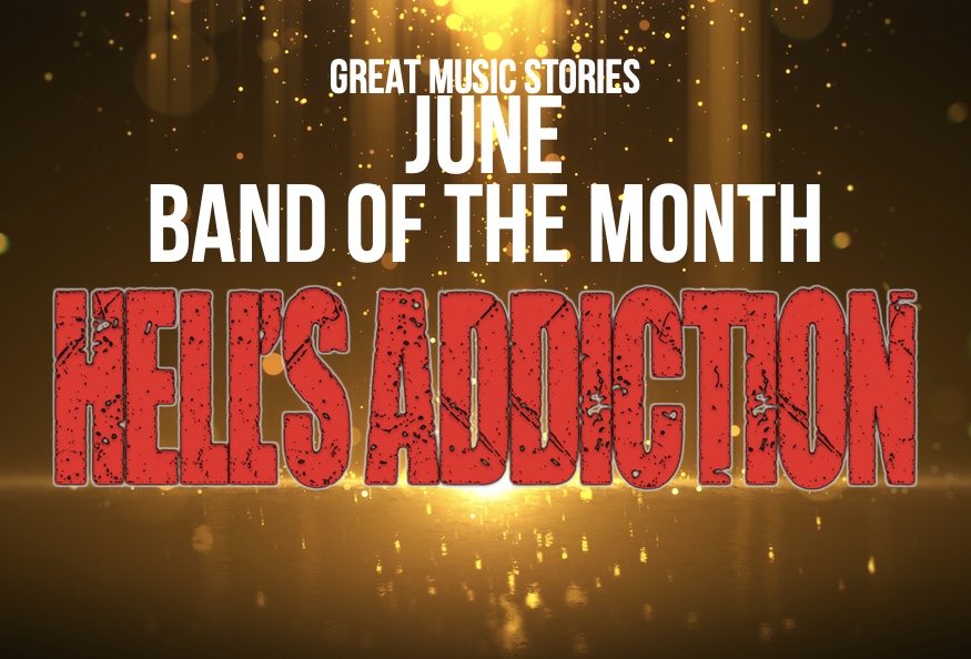 Next up one from June Band of the Month <a href="/Hells_Addiction/">Hell's Addiction</a> - #Nowplaying 'Masking the Pain' - the song we originally went with first from the last EP and it's probably still our fave: 
Full day of rock n roll ding dongs ahead on greatmusicstories.com radio. Gotta wake up first!