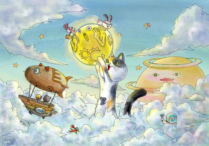 老若男女楽しめるイラストがモットーです。楽しいシリーズ物イラストどんどん作っていくぞ!#イラスト #動物 #楽しい 
