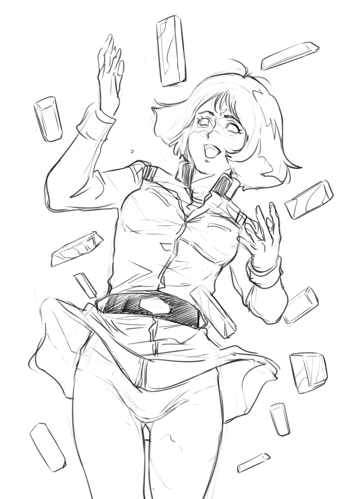 本日のラクガキ。
白目シリーズ続けようかな。
最初はナース姿のセイラさん描いてたのに何故こうなった汗 