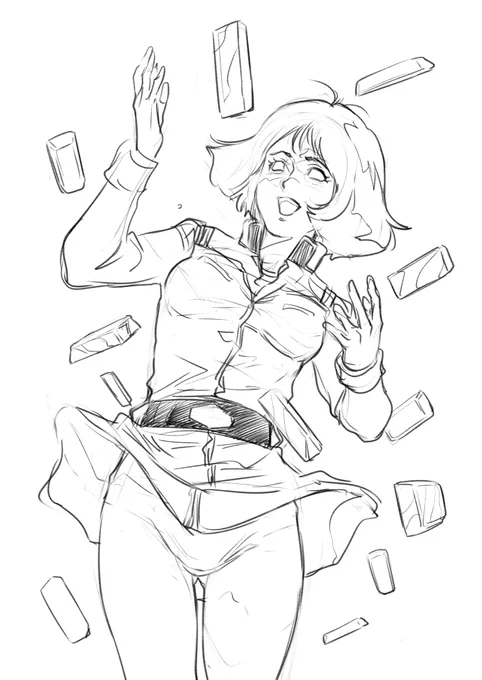 本日のラクガキ。
白目シリーズ続けようかな。
最初はナース姿のセイラさん描いてたのに何故こうなった汗 