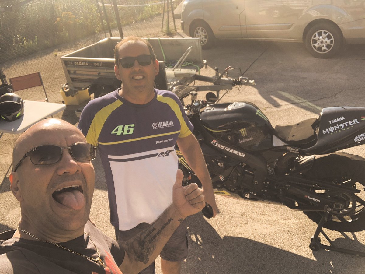 DiTullioJM's tweet photo. Journée au Pôle Mécanique d’Alès avec mon pote Jérome. 🏍 
Bon week-end les gens.

#MaîtreGifs #RoadTrip #Occitanie #passionné #LaVieEstBelle #MiaCasa 🥰
#LeSud #NouvelleVie https://t.co/u9HsTGNlPw