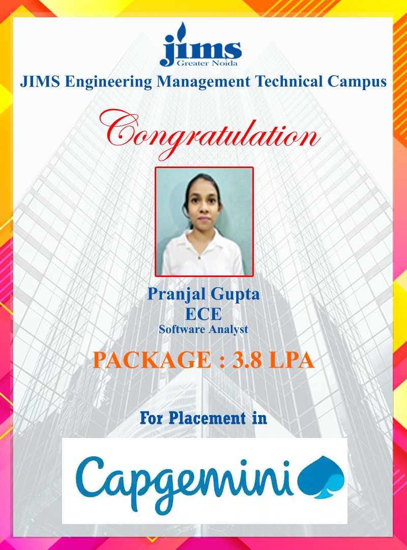 JIMS_GN's tweet image. #Congratulations #Placement #SoftwareAnalyst #Electronics  #Electronicsengineers #JIMS