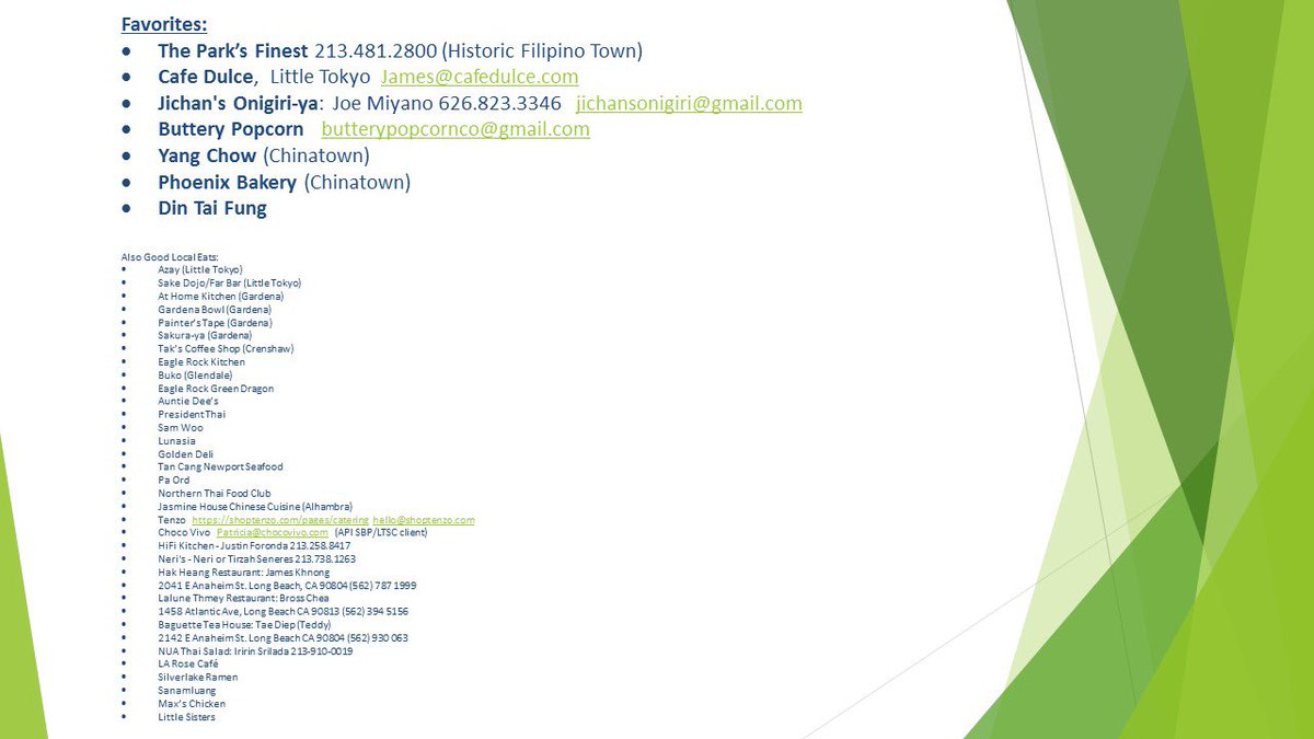 aapipla's tweet image. .@aapipla celebrates #AAPIHeritageMonth by sharing some of our favorite #AAPINH owned #restaurants in #losangeles. RT &amp;amp; let’s go eat there again soon. @cafedulcela @ycrestaurant @dintaifungindo @lacity @asianbizchamber