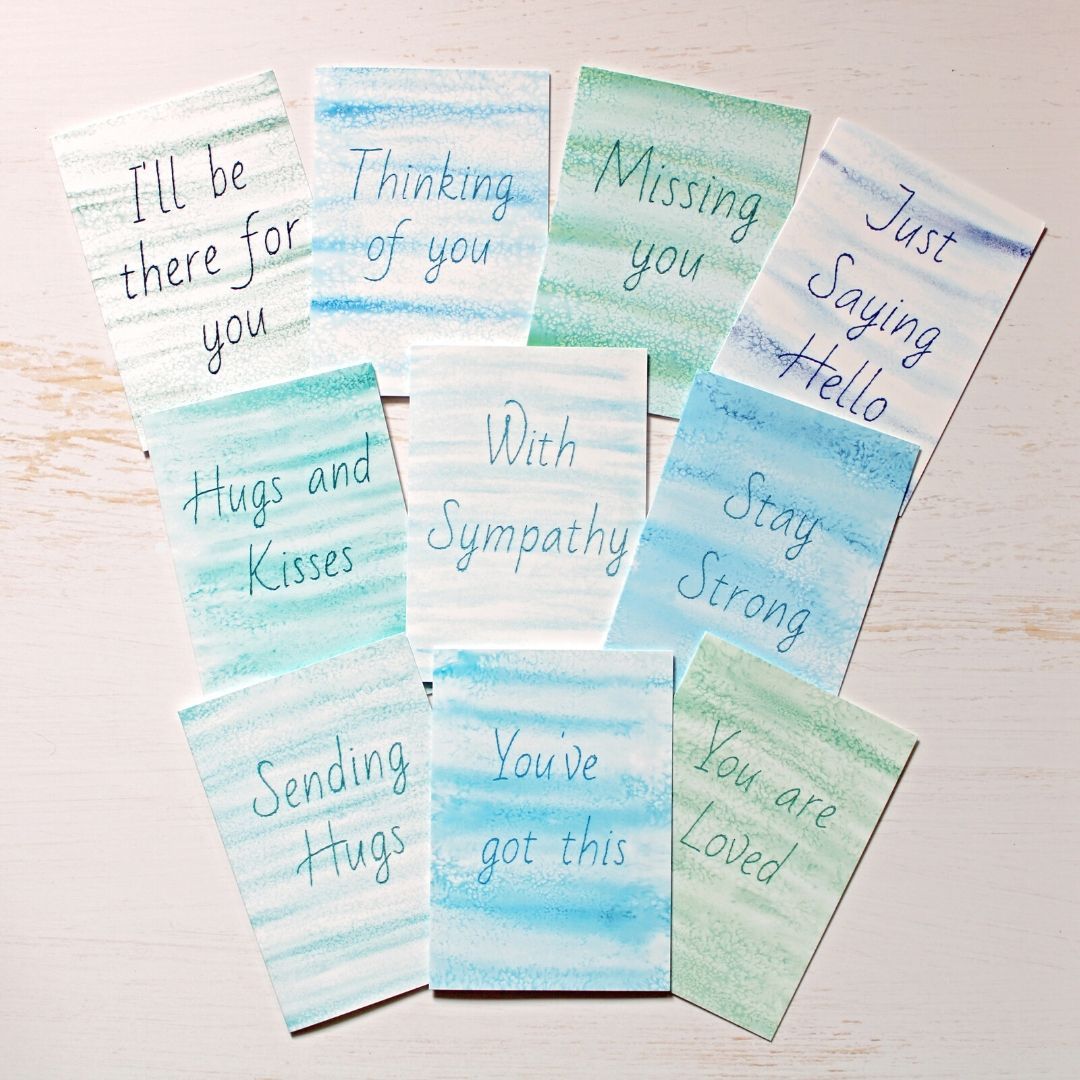 NaviStitch's tweet photo. This weekend is your last chance to purchase a Stay-in-Touch pack, the offer ends on Sunday. 6 cards for £6 or £10 with 6 second class stamps. Or a full set of the Sea Salt collection of 10 cards for just £10. https://t.co/N6ZIfR4t8F