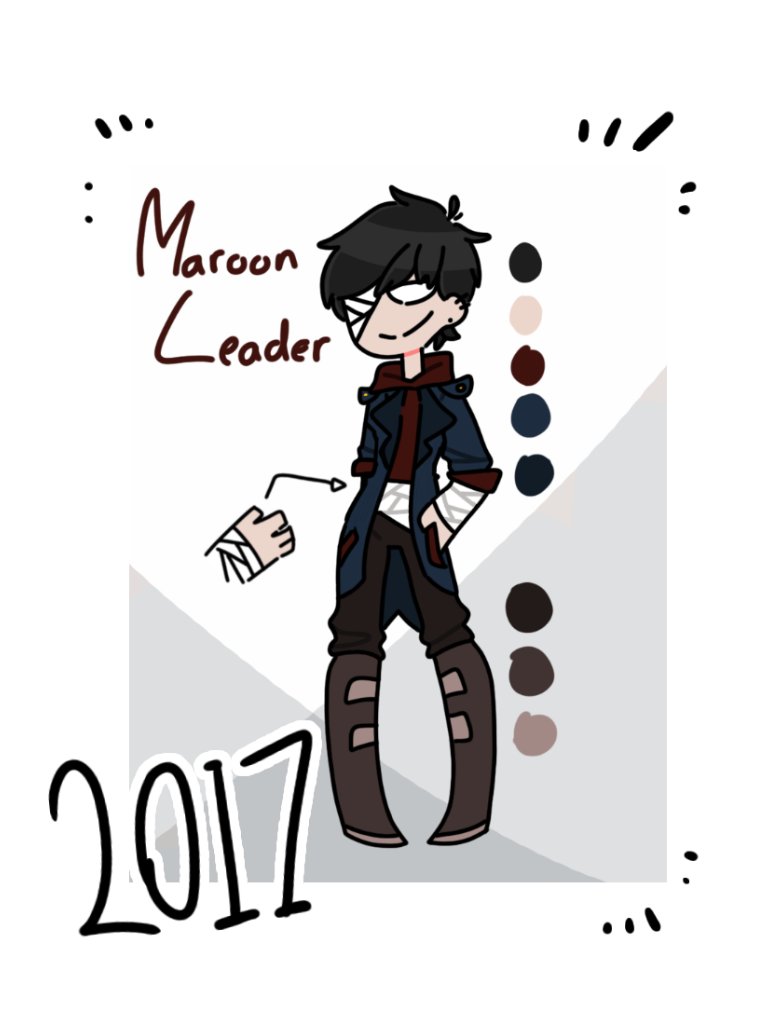 Redesign of an old eddsworld leader oc i made back then 