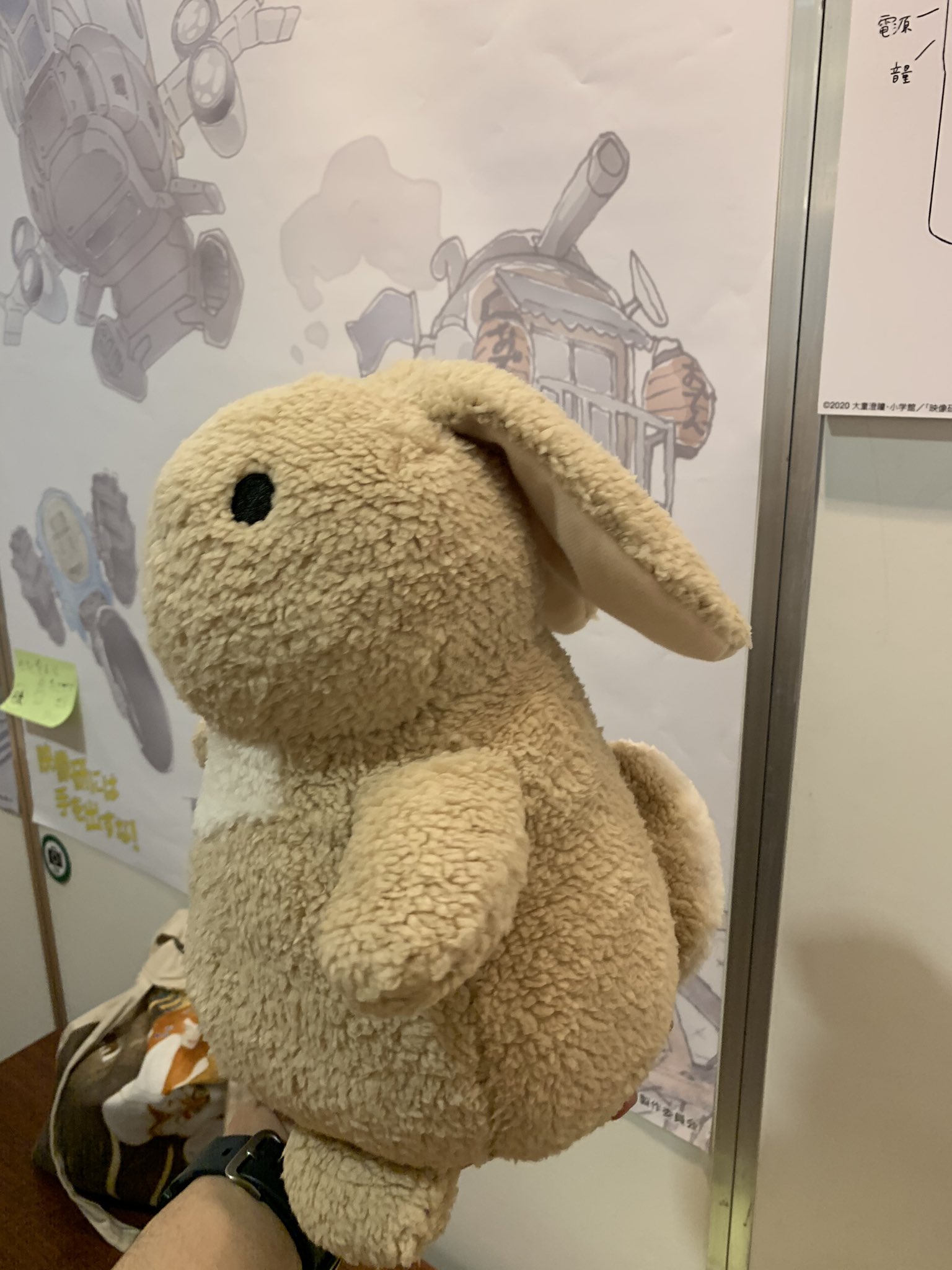 大童 澄瞳 Sumito Oowara 映像研 最強の世界展 にいたあの大きいうさぎのぬいぐるみ クレーンゲームに出ております T Co Yyi0rbvyev Twitter
