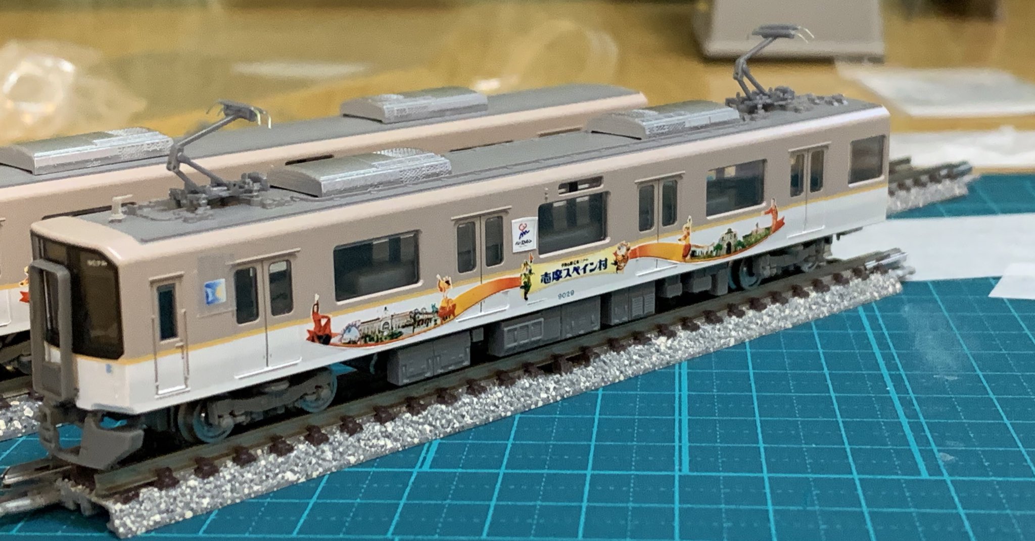 nゲージ グリーンマックス 近鉄5800系 志摩スペイン村ラッピングトレイン