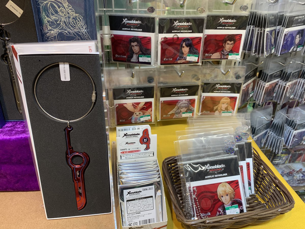 コトブキヤ秋葉原館1階】 任天堂コーナーにて『ゼノブレイド ディ 