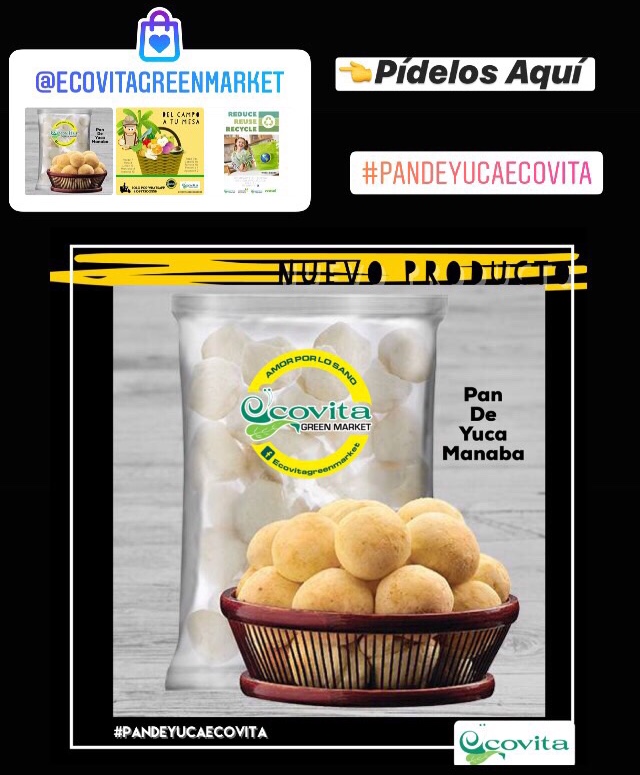 Ecovitamarket's tweet photo. 📣No dejes de probar nuestros Panes de Yuca Manaba.
Pide tu DuoPack y te entregamos Lunes a Domicilio 🏍 .
Pedido Solo por WS 📱0997300558
👉Consulta también Salsa Pesto,Passata,Hummus,Ecovitachocomix,EcovitaManjar
Reutiliza♻️el envase y di #YoRecicloEc
#pandeyuca #guayaquil https://t.co/Fomwslm3x6