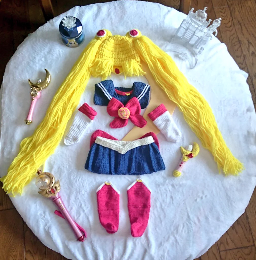 クオリティー高すぎる！おばあちゃんが作ったセーラームーンのコスチューム！