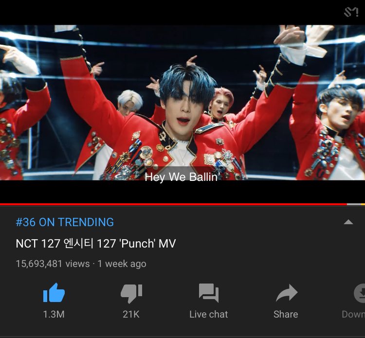 jaehyunschagi's tweet photo. everyone still stream this mv right?
we need it to make it 16M before today's mushow started.
please i need your help guise ππΌ
lets give them the 3rd win they deserve, green hearttttttt π
#StreamPunchMV
#NCT127_Punch https://t.co/jrDWuohepT