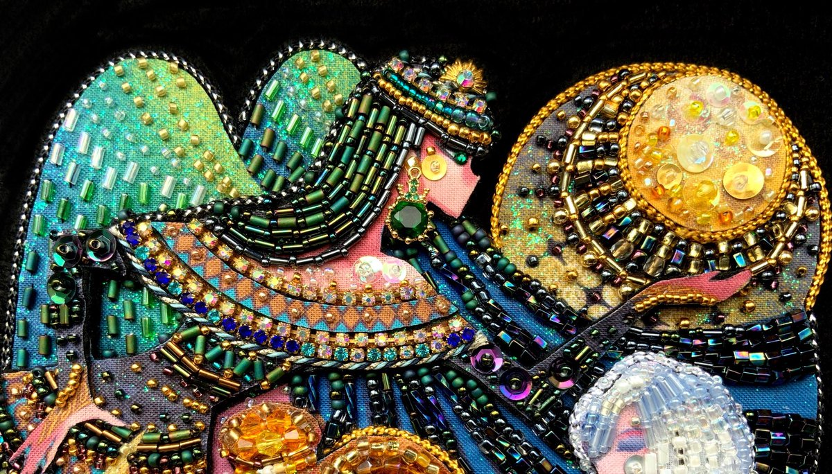 Piari🪡ビーズ刺繍 on X