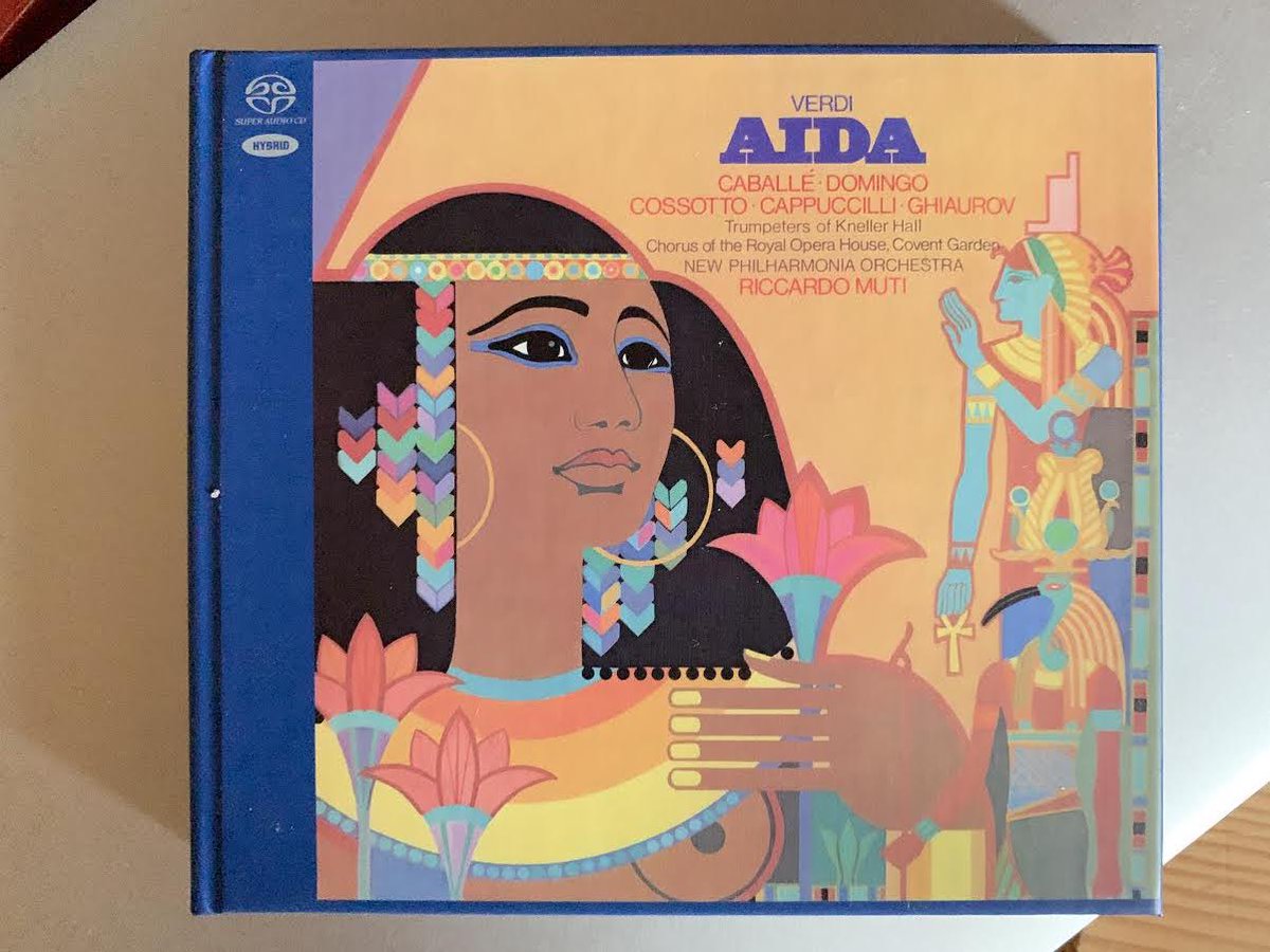 TikitakaTtk's tweet photo. 今日のSACD @ 午後
Definition SeriesのAIDA.
Muti EMI盤の復刻. 控えめに名盤!
https://t.co/L5X60UnjaY
このSeriesのOperaは期待を裏切らず、リリースを毎回楽しみにしている. DefinitionはOpera一本でいいw
#NowPlaying
#Towerrecords
#DefinitionSeries
#Aida
#Muti
#Verdi https://t.co/NPuebl7ITG