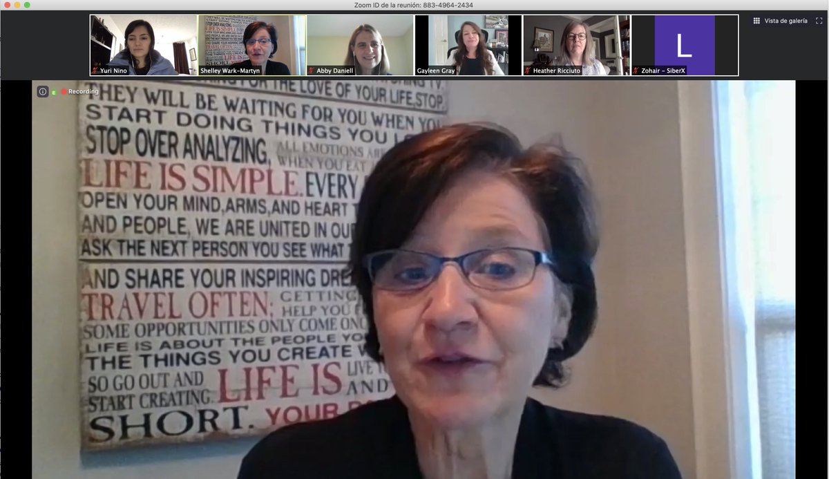 yurynino's tweet image. Thank you very much! #siberXchange for allowing me participate in this great conversation! #career #mentorship #cybersecurity
* Everything you do as an obligation .. Takes the joy out of your heart ... Fito Paez
* Education is not something you can finish.