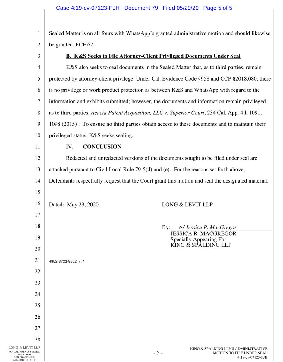 IMPORTANT there is a sealed matter pending in a District CourtAgain remember a few months back the DOJ intervened and essentially pulled the emergency brake. I have no idea what the case is or what district and NOPE I’m not going to guessSaved ya $0.50 https://drive.google.com/file/d/1laCt63MTzFXN583q45mG7gLt5kQYPV6b/view?usp=drivesdk