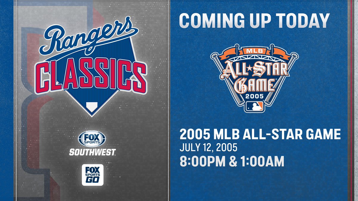 Fox Sports Southwest On Twitter Going Going Gone Join Us Tonight On Fox Sports Southwest For The Rangersclassics Presentation Of The 2005 Mlb All Star Game To See Mark Teixeira Hit It Out