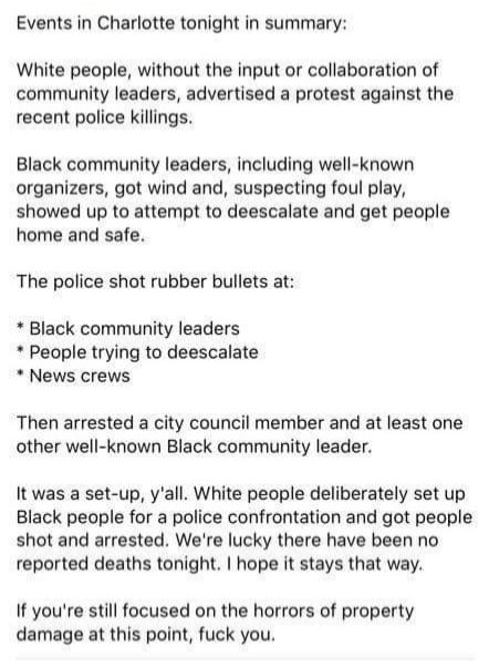queencitynerve's tweet photo. A little more detailed look at the concerns of local organizers that I mentioned above and have heard being voiced since before the night began. Not my post, taken from Facebook. https://t.co/fyz7xHTR41