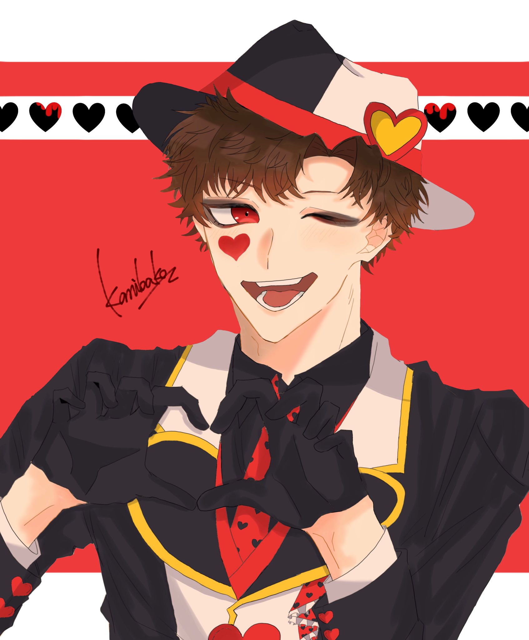 Kamibako ヴィランズの手下 ジャックハート イラスト 絵描きさんと繋がりたい ジャックハートのかっこよさが私じゃ伝えきれない ᾥ T Co Wby3e7yuwi Twitter