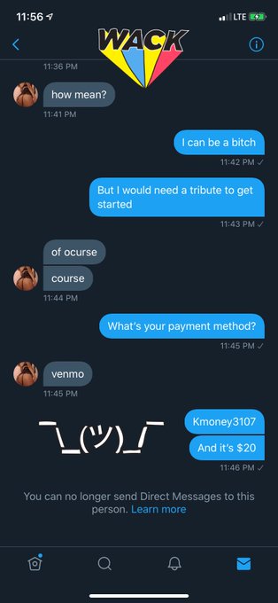 You&rsquo;re wack af if you are in my inbox asking to be my sub then block me when I tell you the tribute when<a href="/tag/sexy"class="tags"><span>#sexy</span></a><a href="/tag/cumforme"class="tags"><span>#cumforme</span></a><a href="/tag/onlyfans"class="tags"><span>#onlyfans</span></a><a href="/tag/onlyfansnewbie"class="tags"><span>#onlyfansnewbie</span></a><a href="/tag/on"class="tags"><span>#on</span></a>