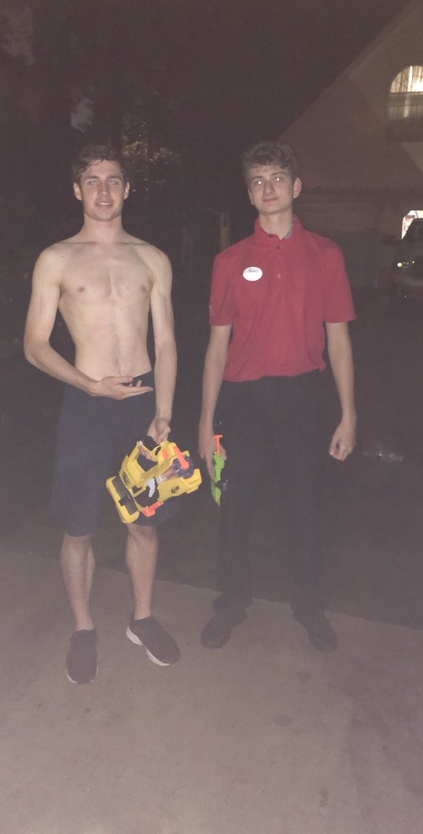 hotshots0000's tweet photo. You win some &amp; you lose some... Joe racks in his second kill, Garrett didn’t see it comin’ 😵 @GHWar2020 @HOTSINGLESNERF https://t.co/Ic5TJlTkoR