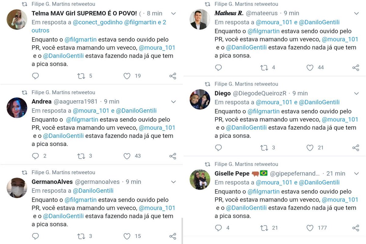 Danilo Gentili tweet media