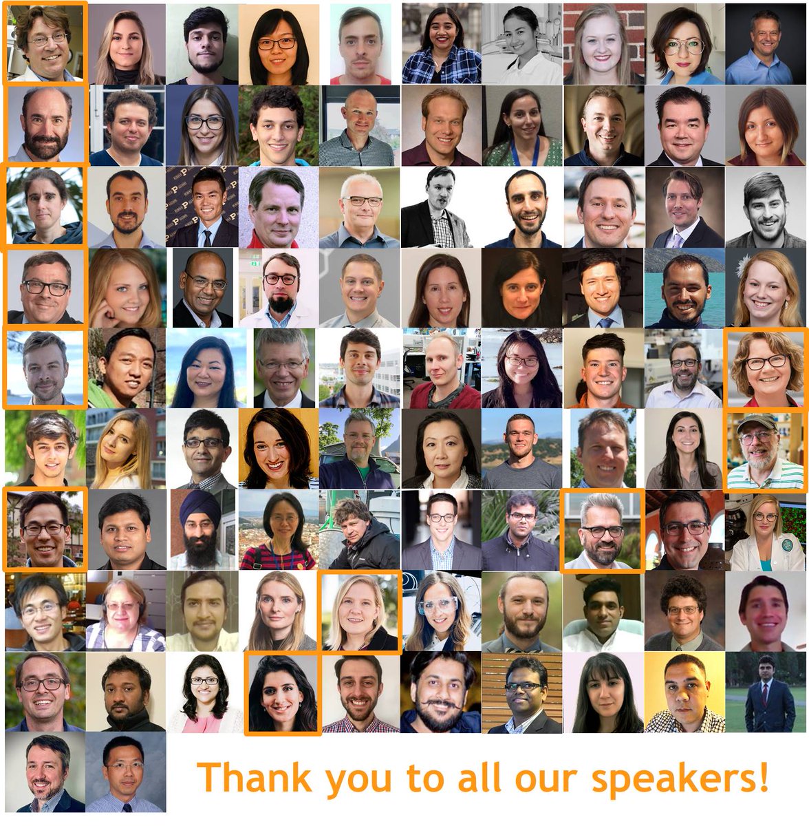 panza001's tweet photo. On behalf of the #VirtualPodium team we'd like to thank all of our speakers who made the last 10 weeks possible! We had a total of 94 speakers from around the globe! So thankful to be a part of this #community! #scienceisneverlightsoff #scienceandchill https://t.co/83haqI0Tb7
