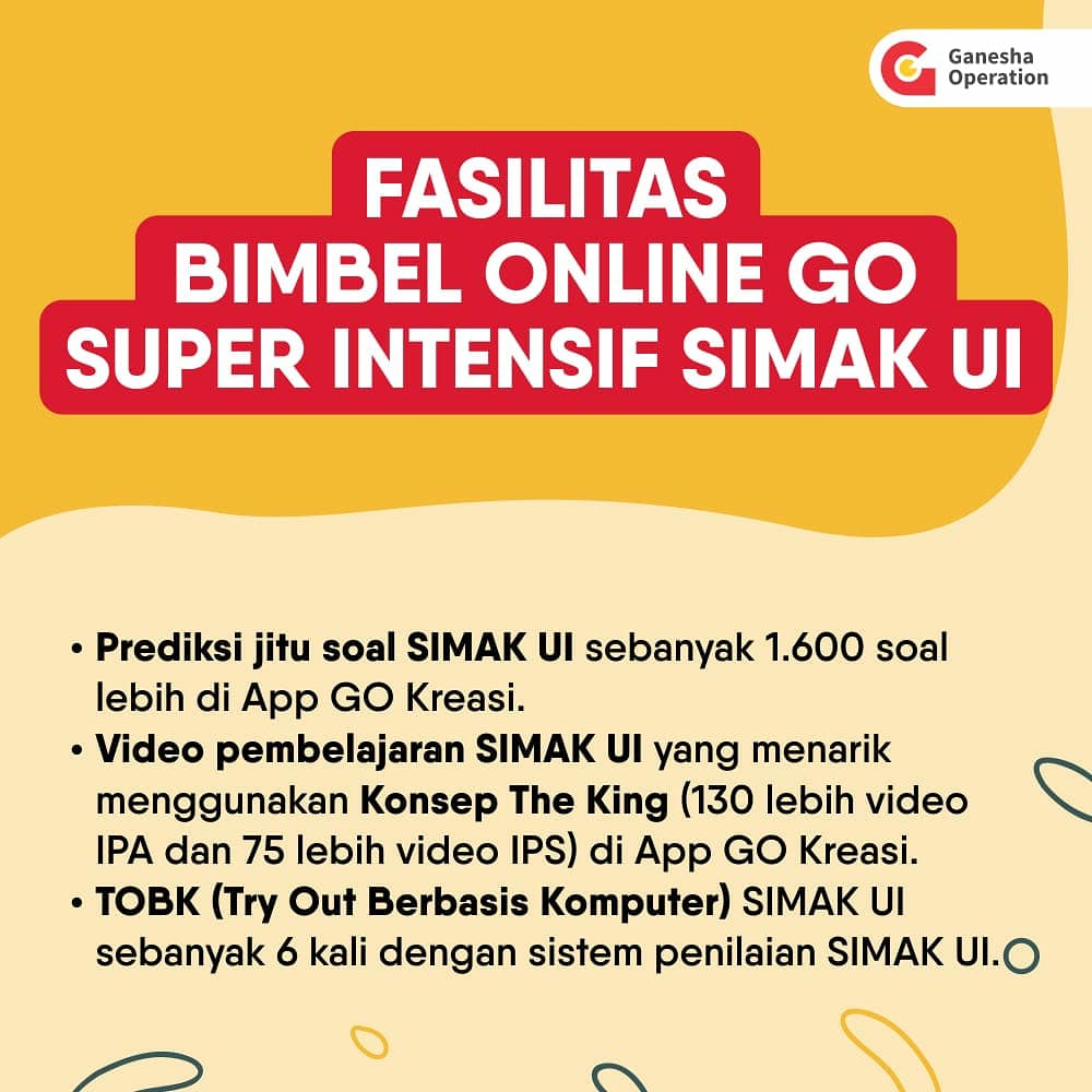 PanduMath22's tweet image. Yuk yg mau lolos #utbk2020 #utulUGM #SIMAK_UI yuk gabung ke Bimbel terDASYAT se Indonésia #GaneshaOperation 🤩😍😁👍

Info lebih lanjut klik link bit.ly/chatpakps 

#SBMPTN2020
#utbk2020 
#utulUGM2020
#SIMAK_UI2020
#GaneshaOperation
