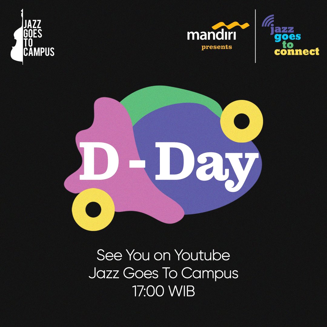 JGTCfestival's tweet photo. Bank Mandiri proudly presents #JazzGoestoConnect!

Get ready to see special performances by Fariz RM Trio, Rahmania Astrini, Alika Islamadina, Vira Talisa, Jazeed, Candra Darusman and Kita Anak Negeri!

Tune in to our youtube channel at 17.00 pm and enjoy jazz from home! https://t.co/JR300zQbqE