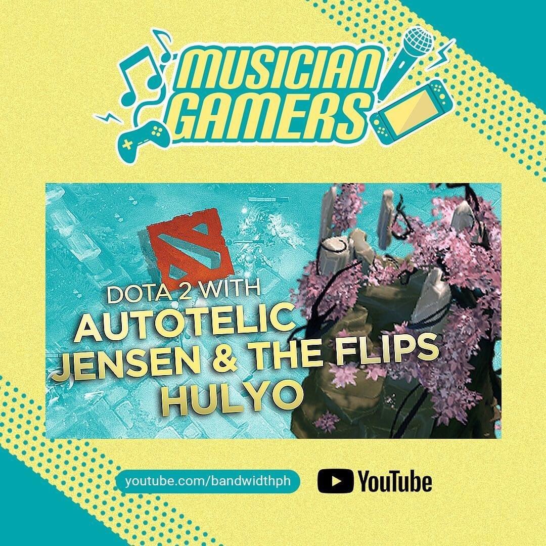 It’s Battle Pass Season! Check how <a href="/AutotelicMusic/">Autotelic</a>, <a href="/hulyomusic/">Hulyo 🌸</a> and <a href="/JensenXFlips/">Jensen and The Flips</a> plays DOTA2 with gamers ! You can watch the full video on our youtube page at youtu.be/aiVN3hP3cOc 💛