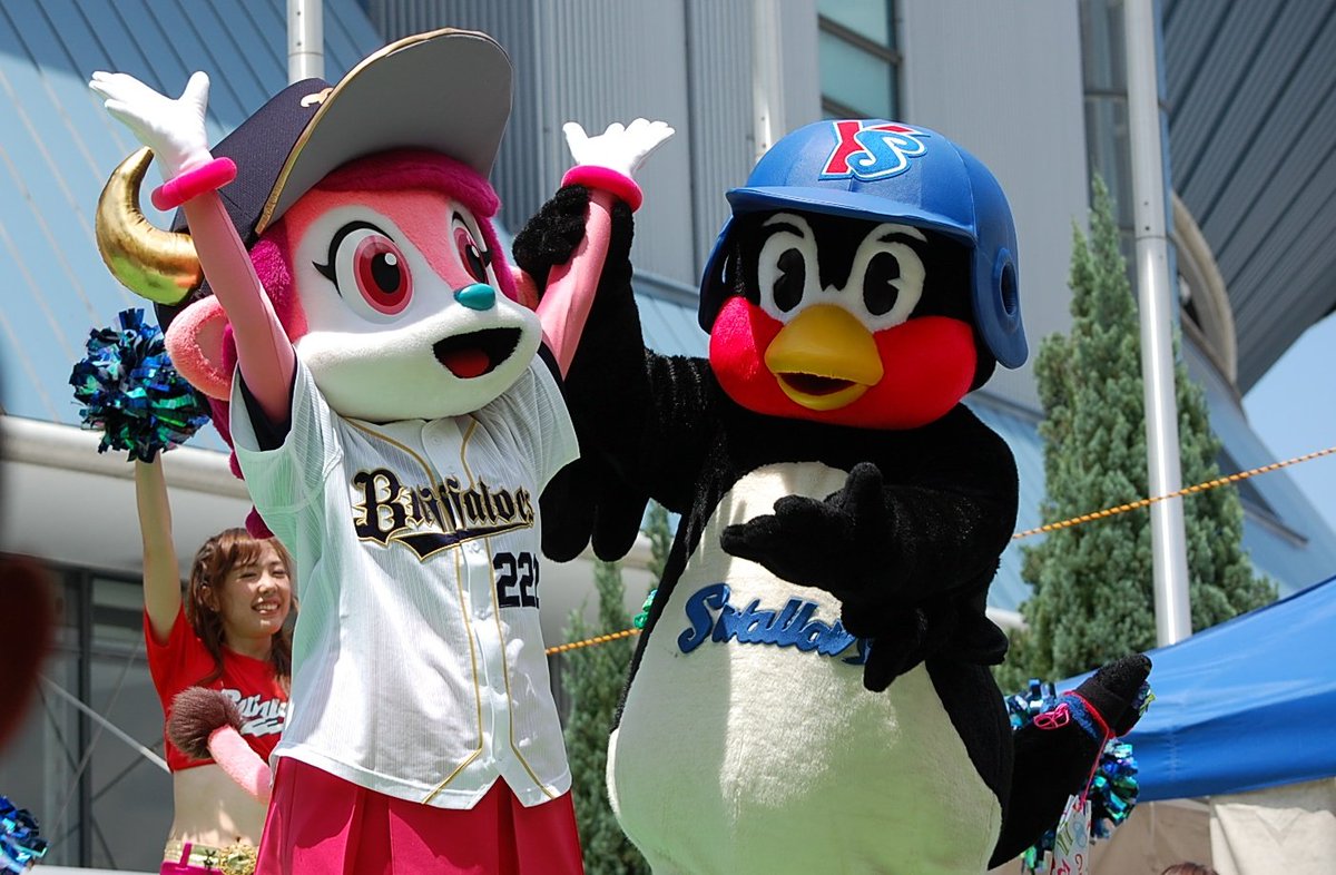 black_duke's tweet photo. 20130616 京セラドーム大阪
#つば九郎
#バファローブル
#バファローベル
#Swallows
#bs2013 #bs2020
#マスコットの写真を眺めたいタグ https://t.co/UT8X1QThzb