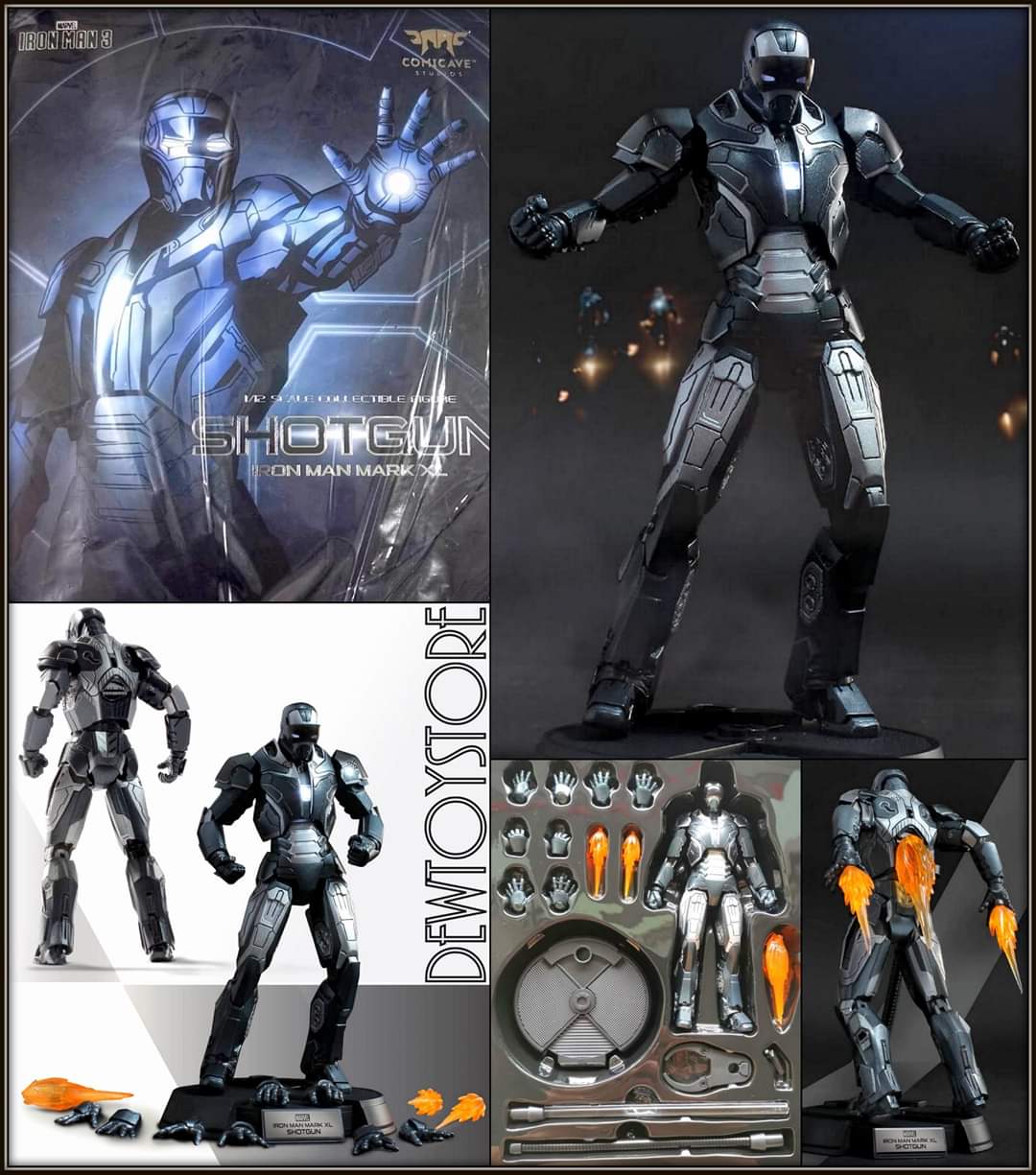 COMICAVE アイアンマンマーク40 ショーグン Comicave Studios Animewild Marvel Iron Man 3 Iron Man Mark