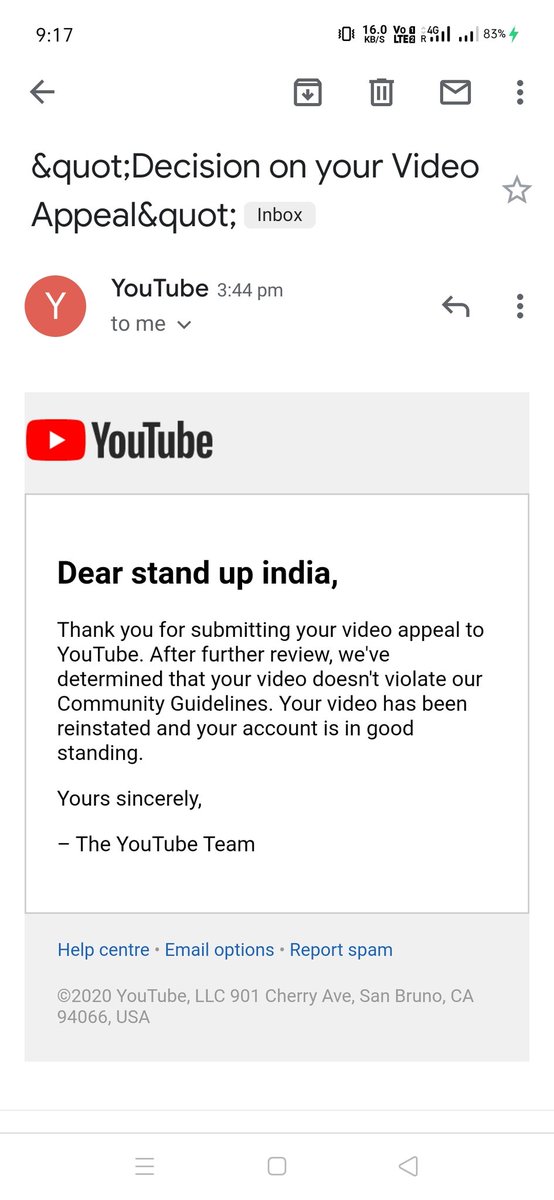 knhmr67's tweet photo. @TeamYouTube @nathan_rutter16 Hello, @TeamYouTube as per discussion previous mail you tell me that my channel Community Guidelines strike removed, but still seeing a strike on my channel. My Uploading disabled. 
Video Link- https://t.co/RbBAMven8b
Channel Link- https://t.co/RbBAMven8b https://t.co/gb6aLCgBH8