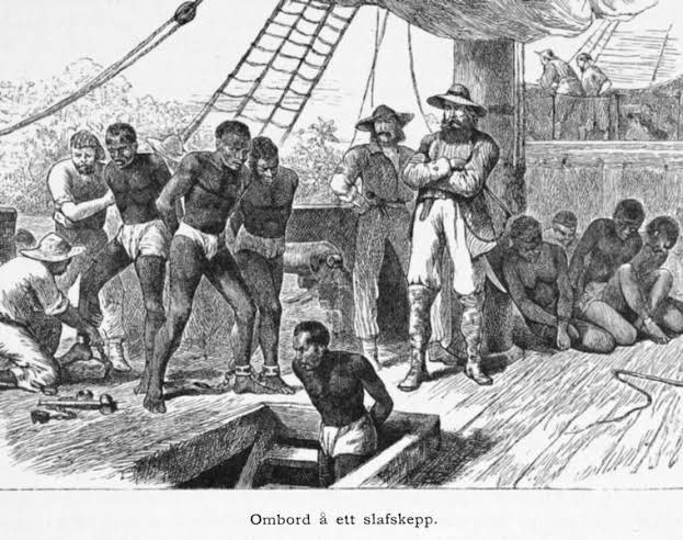 Igbo captives purchased taken by slave merchants John Couper and Thomas Spalding, arrived in Savannah, Georgia, on the slave ship the Wanderer in 1803. The chained slaves were then reloaded and packed under the deck of a coastal vessel,