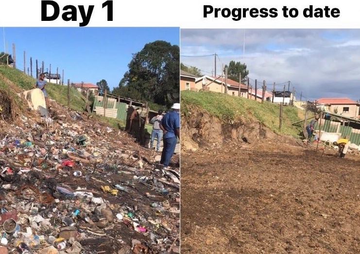 South Africans clear dumping ground and create food garden for community dlvr.it/RXdgGz via <a href="/GoodThingsGuy/">Good Things Guy</a> #AllCapeTown