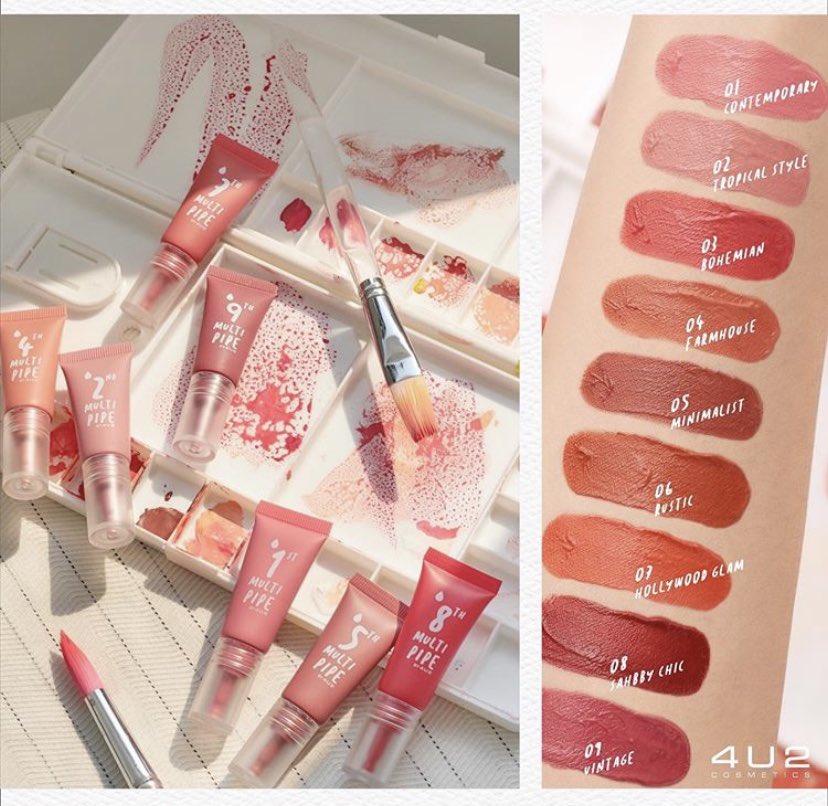 nnewyear__'s tweet photo. 〰 แจกค้าบบบบบ
Lip 4U2 multi pipe ค่าาา 
สุ่มสี1แท่งงง

 กติกา 
รี+ ฟอล + คอมเม้นสีที่อยากได้

🌷ประกาศผลวันที่20 มิ.ย 
#แจกฟรีไม่รีได้ไง #แจกฟรี #4u2multipipe #4u2 https://t.co/wCKLSvq0Rl