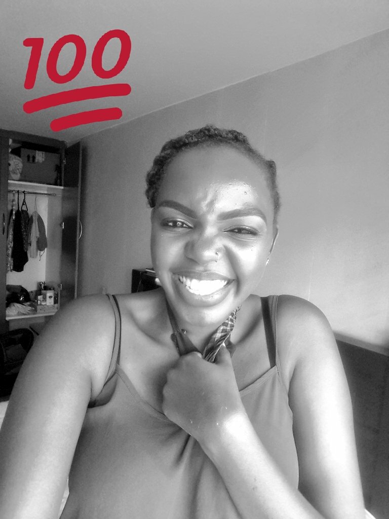 miss_njau's tweet photo. Happiness in B/W.
#backto100
#thankingGodForLife
#icantexplain.... https://t.co/KNnphScefF