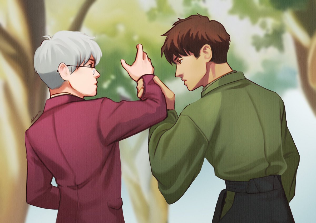 redemsi's tweet image. I’m back with another #CCSRedraw 👋 Of course it’s #TouyaxYukito yet again 🥰