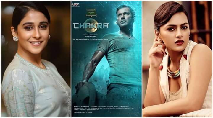 AnishaAllaREDD6's tweet photo. "CHAKRA" POST PRODUCTION GOES ON FULL SWING GETTING READY TO RELEASE #chakra

Puratchi Thalapathi @VishalKOfficial  

@VffVishal &amp; @AnandanMS15 &amp; @ReginaCassandra &amp; @ShraddhaSrinath &amp; @thisisysr &amp; @manobalam &amp; @iamrobosankar &amp; @HariKr_official &amp; @VISHAL_SFC 

#HARIVISHAL https://t.co/fqwEYJDwdR