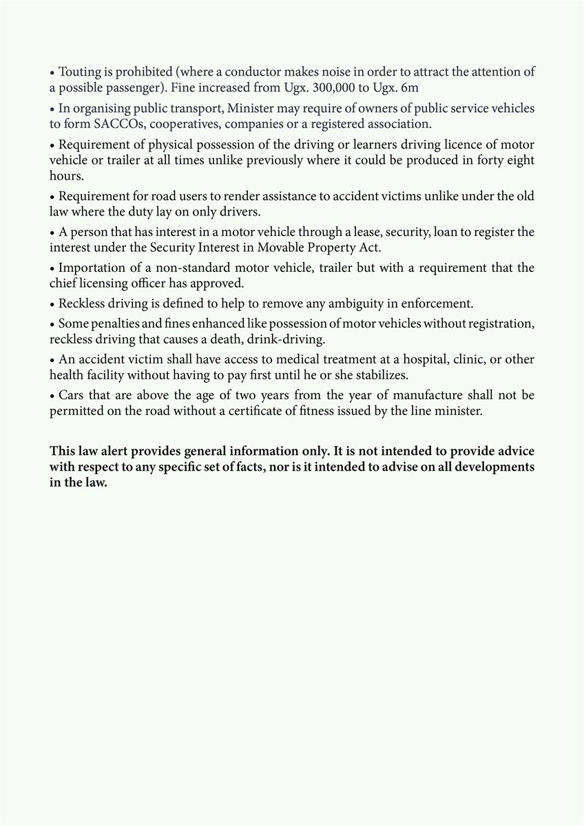 With private cars back on the road and transport being gradually opened ....This is a must read.

Don't be caught on the other side of the law!