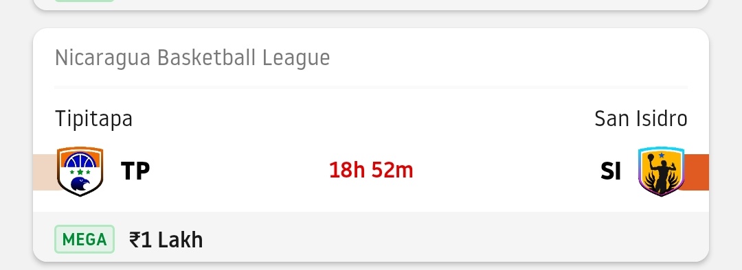 AkshatJainX's tweet photo. @Dream11 @the_fancode Guys TP V SI basketball match start time is 06:00am IST as per official website but, you have given deadline as 05:30am IST in Dream 11. Please correct this match deadline. https://t.co/AfNGLGr3iL