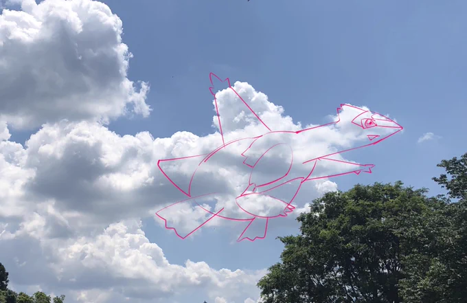 空にポケモン

#雲にらくがき 