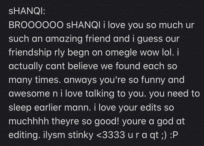 APREECIATION POST ILYASM <333