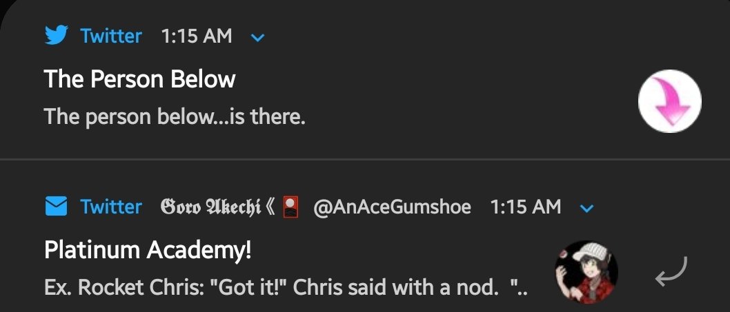 "Attention everyone!  I... am there."