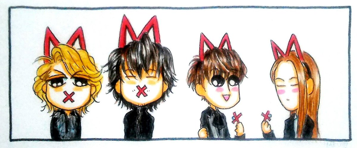 春 בטוויטר 先に過去絵でもあげておこう おふざけな絵でも許してくれるラルクが大好きです 限度はあるだろうが ラルクが29歳だからtlに虹をかけよう