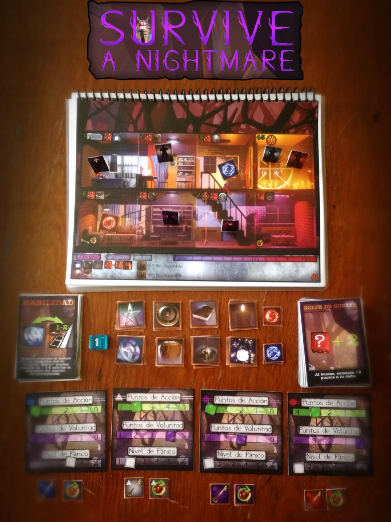 Surviveanight's tweet photo. Survive a Nightmare! Back us now on kickstarter👻😈🎲
#boardgames #newboardgame #printandplay #boardgame #juegosdemesa #tabletopgames #halloween #ghost #demon #paranormalinvestigation #StayAtHome #StayHome #StayAndPlay #bggcomunity #geek #Kickstarter https://t.co/i4XlO1i2zn