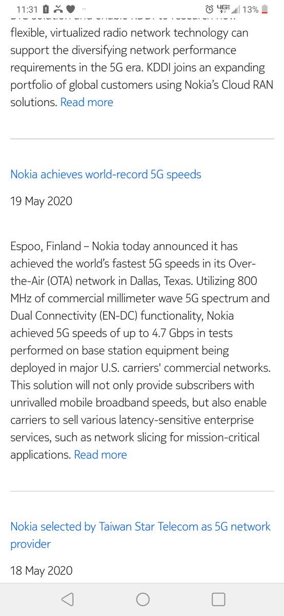  $HDii yes...that Says "World Record" 5 G Speeds