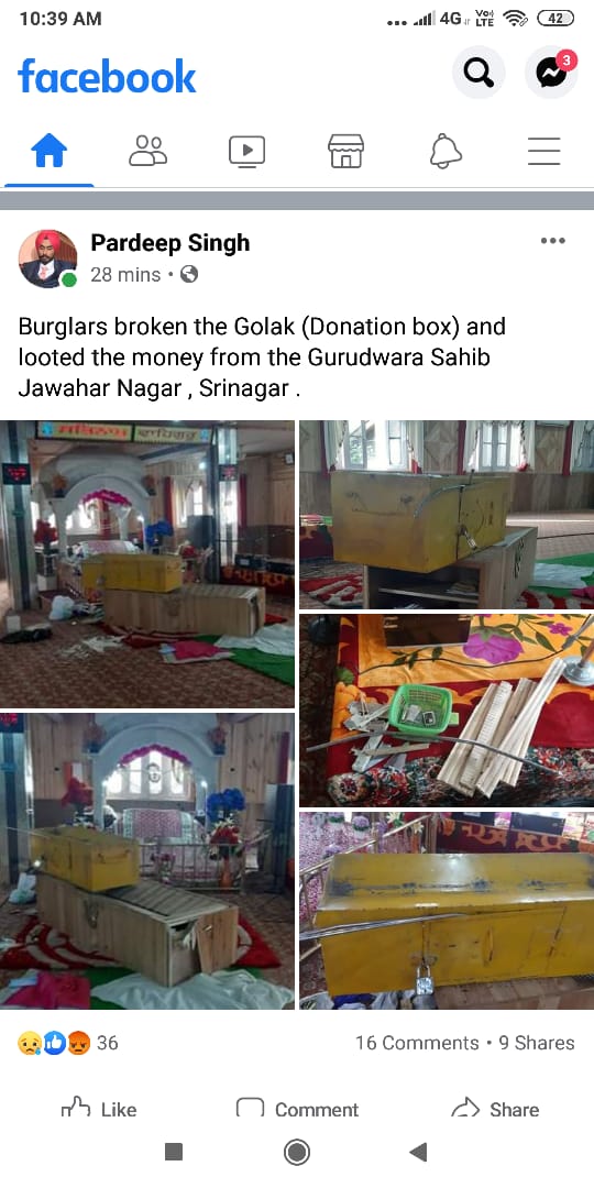 MaqboolMajid's tweet photo. Whosoever is doing these things is clearly an enemy of #Kashmir, Kashmiris. Our Sikh community has always been an integral part of our society, always ready with a helping hand. Someone wants to create a wedge. Don't let them. We are together, as always, in good and bad times. https://t.co/UMtmZb9vh2