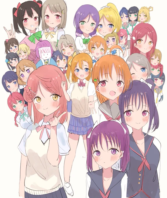 私たちはスクールアイドル!!!!!!!!!
#ラブライブ10周年 