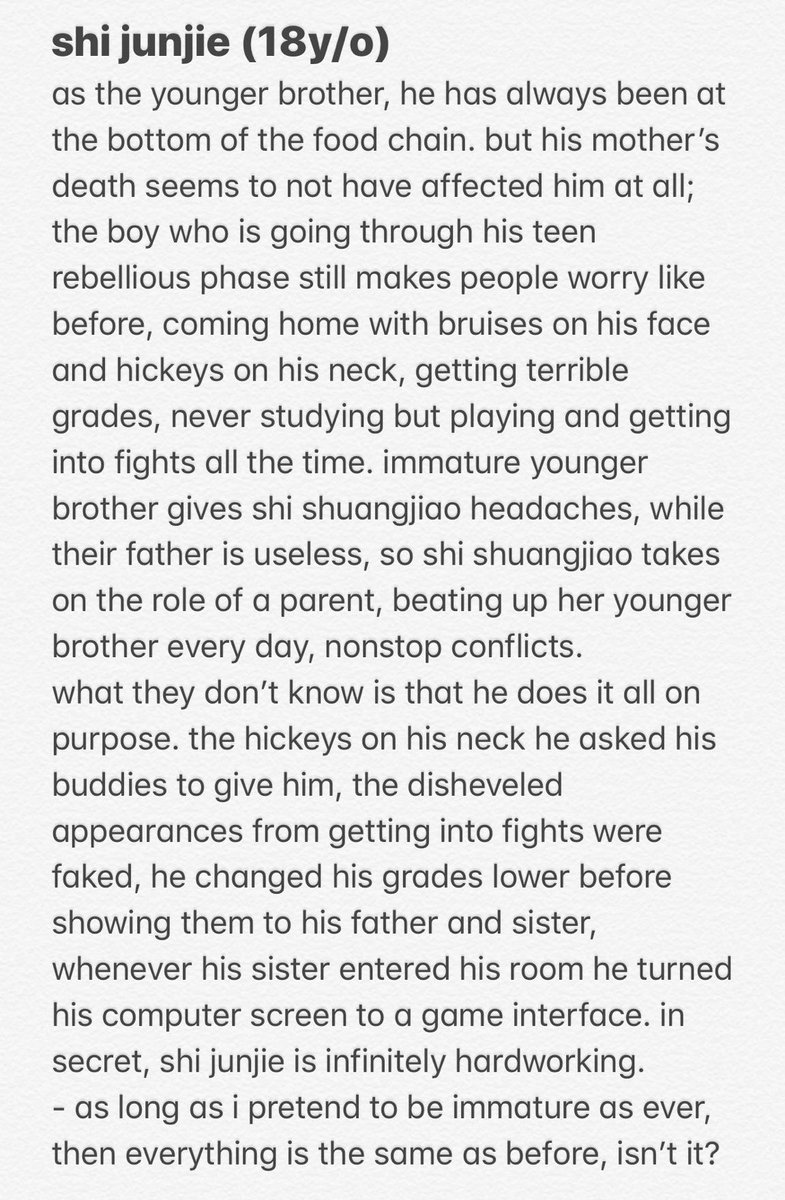 Jun Yanan Archive On Twitter Yanan Has An Official Role In The Chinese Drama æäº²ç±çå°æ´ç My Dear Neat Freak Or Use For My Talent Airing In 2021 As The Character Shi Junjie æ¯ä¿æ° Trey songz vs new boyz freak my na na (dj mili. character shi junjie æ¯ä¿æ°
